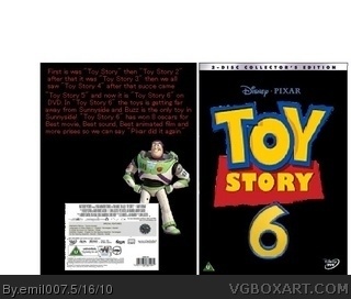 Toy story 6 box art cover