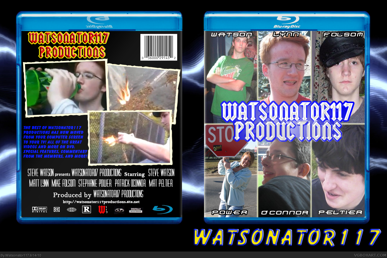 Watsonator117 Productions box cover