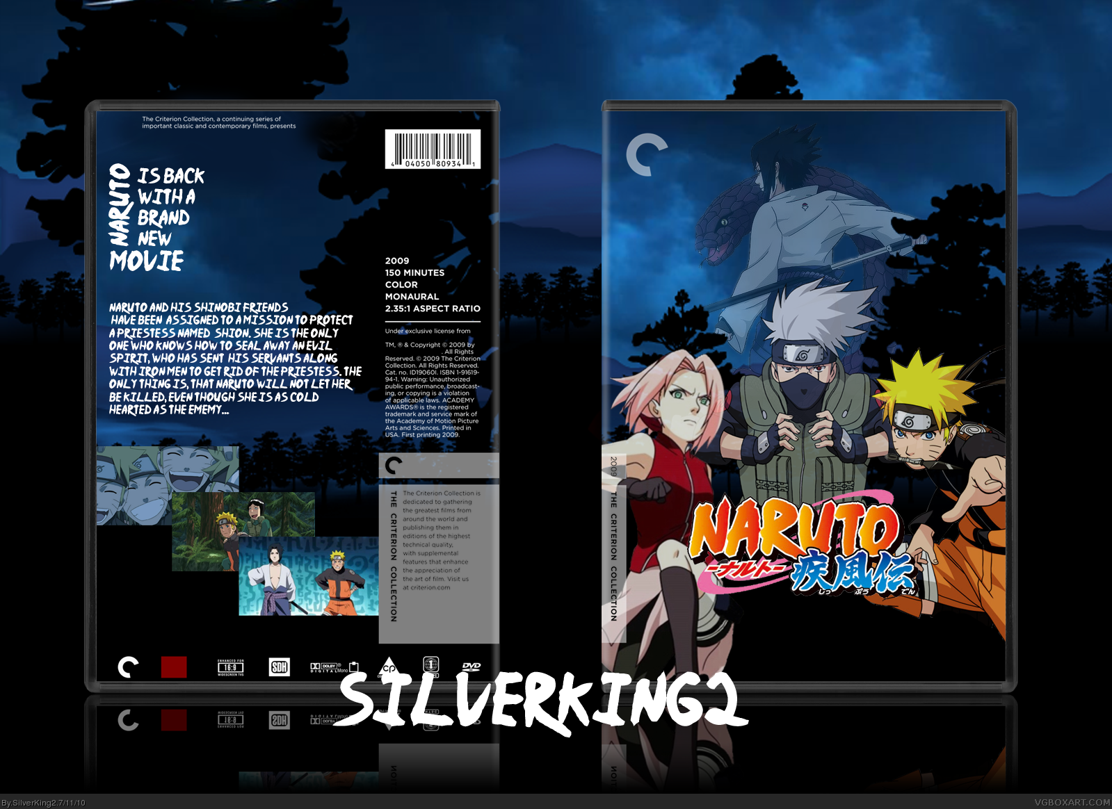 Naruto Shppuden: The Movie box cover