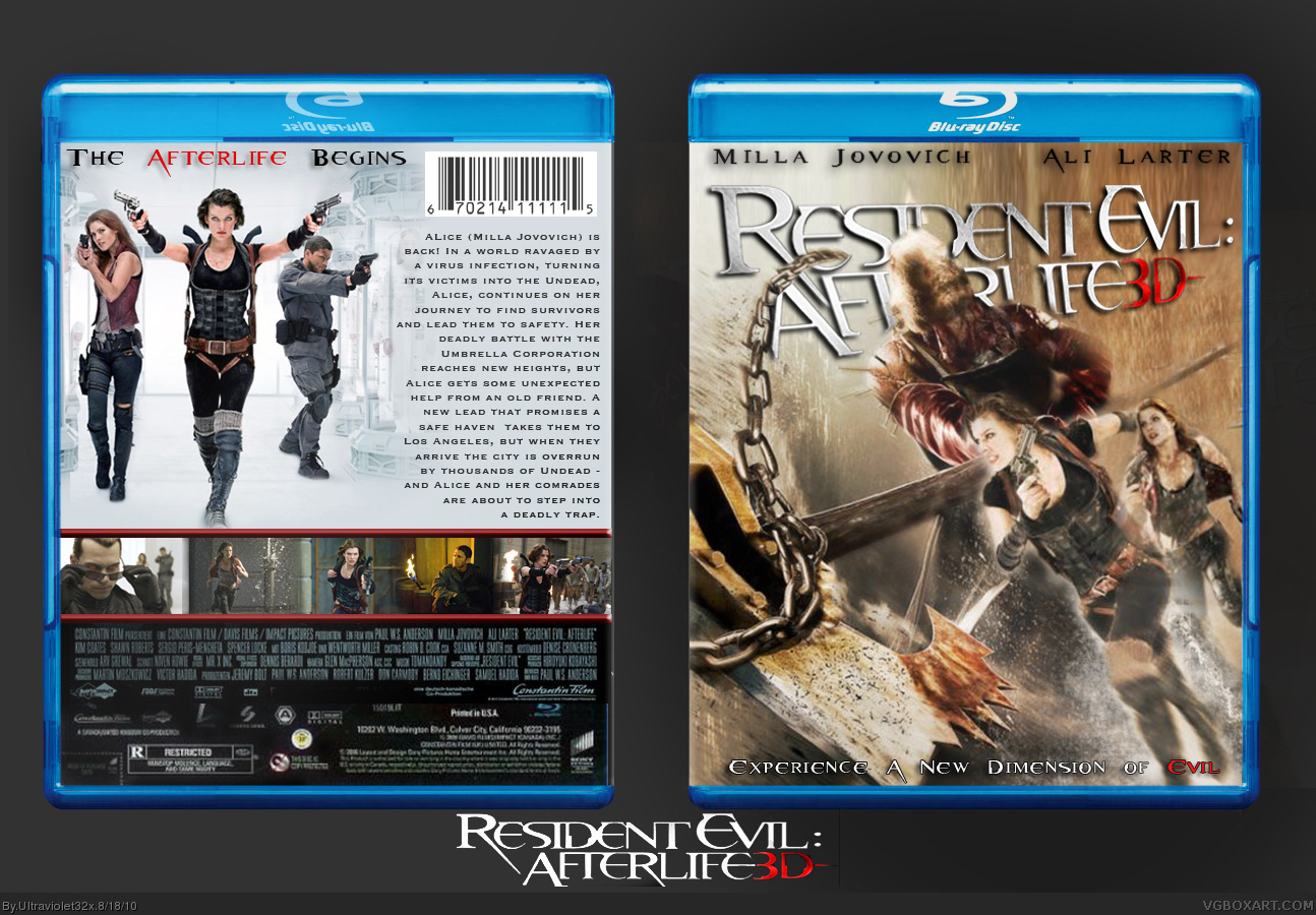 Resident Evil : Afterlife box cover