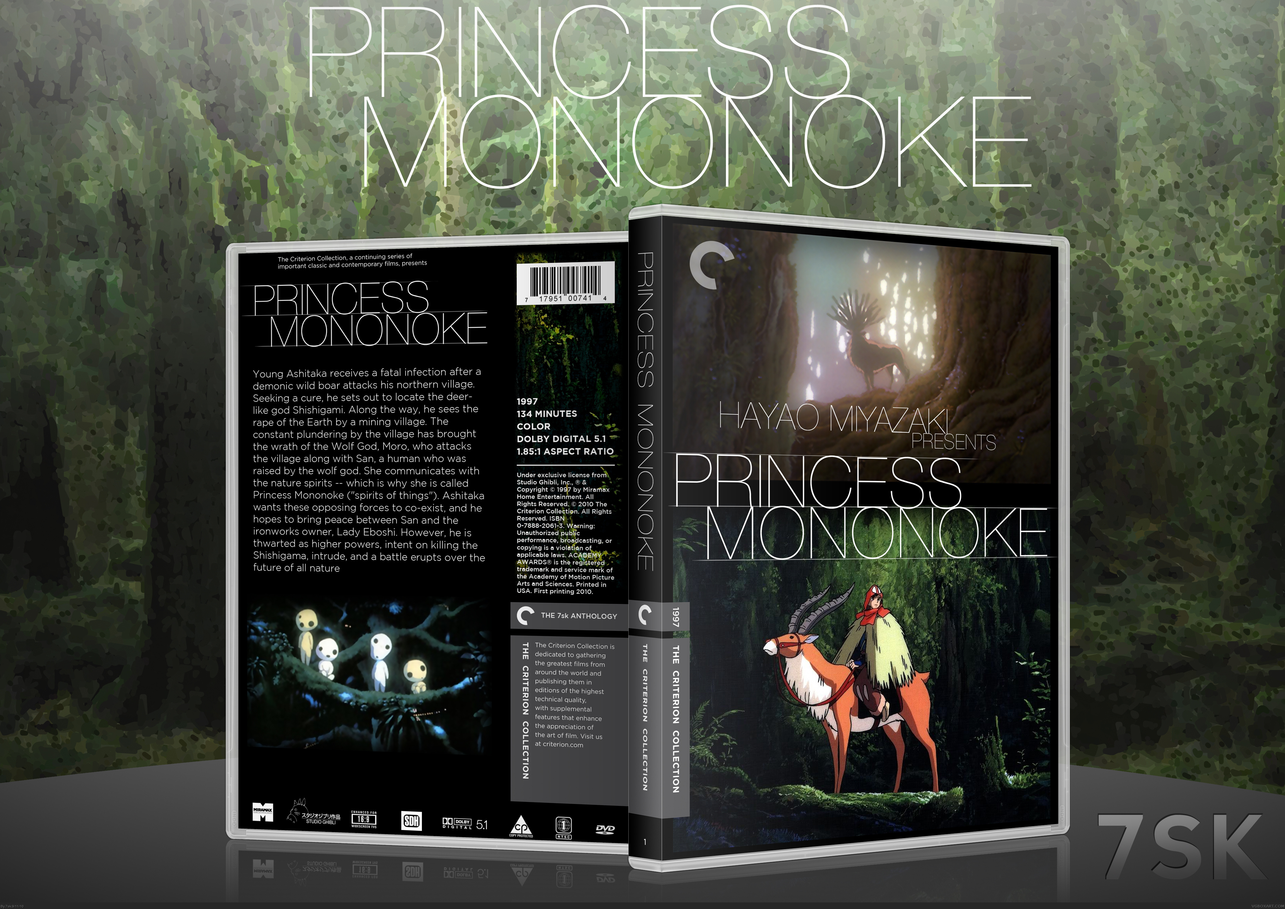 Princess Mononoke box cover