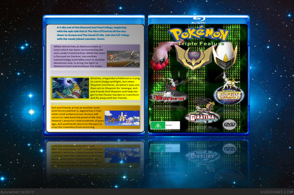 Pokemon Triple Feature box cover