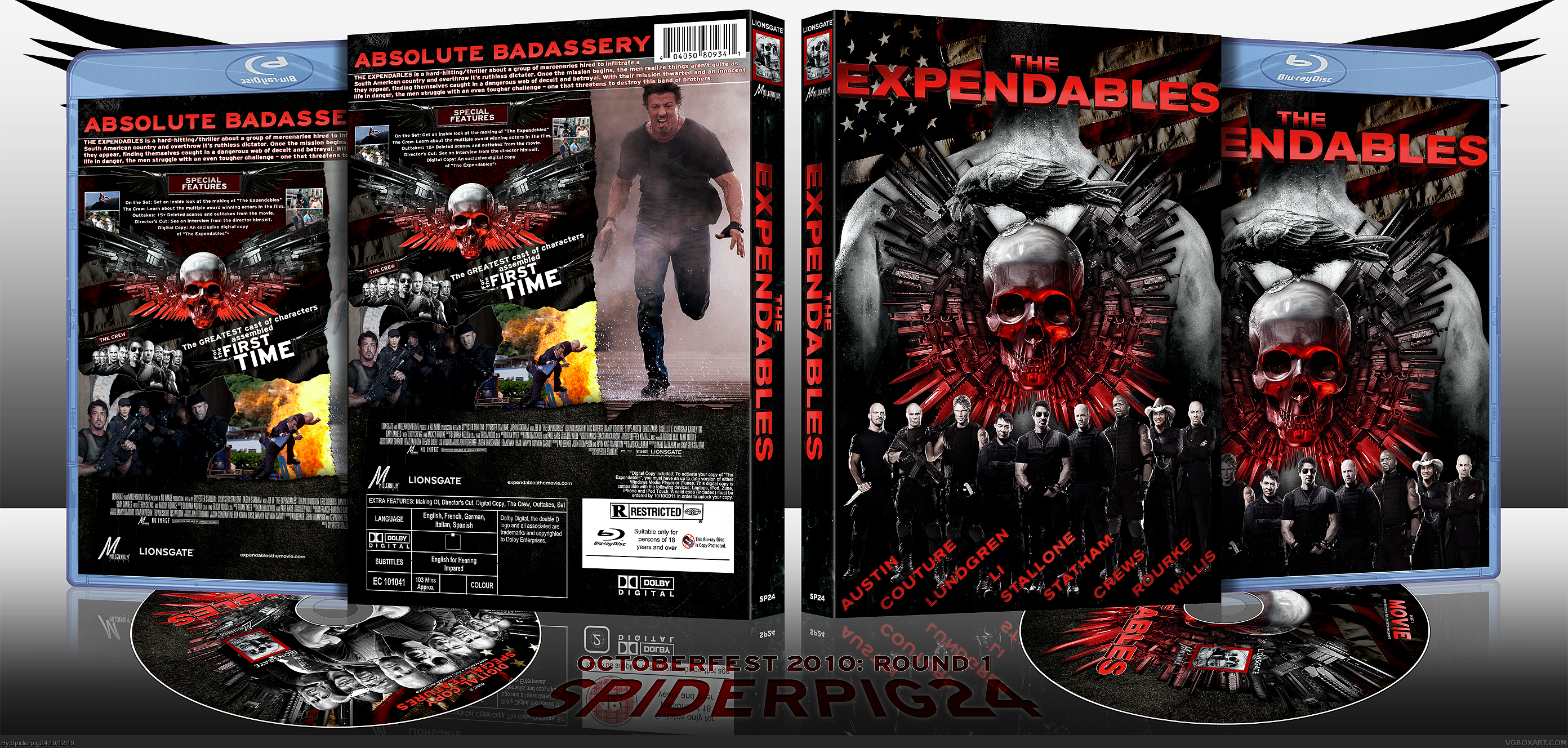 The Expendables box cover