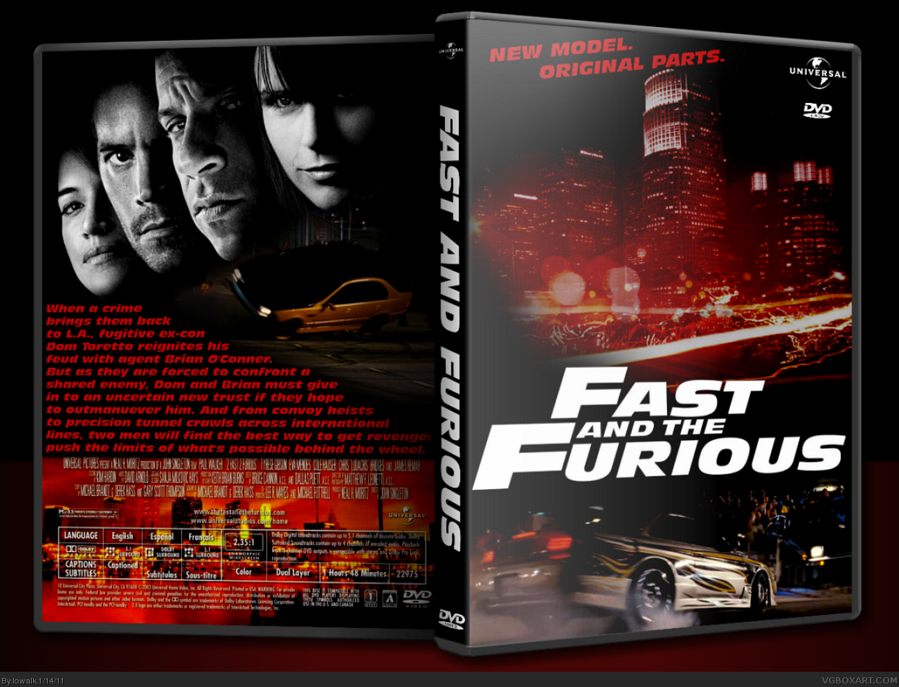 Fast And The Furious box cover