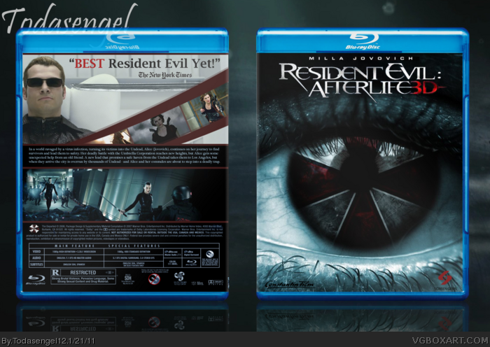 Resident Evil : Afterlife box art cover