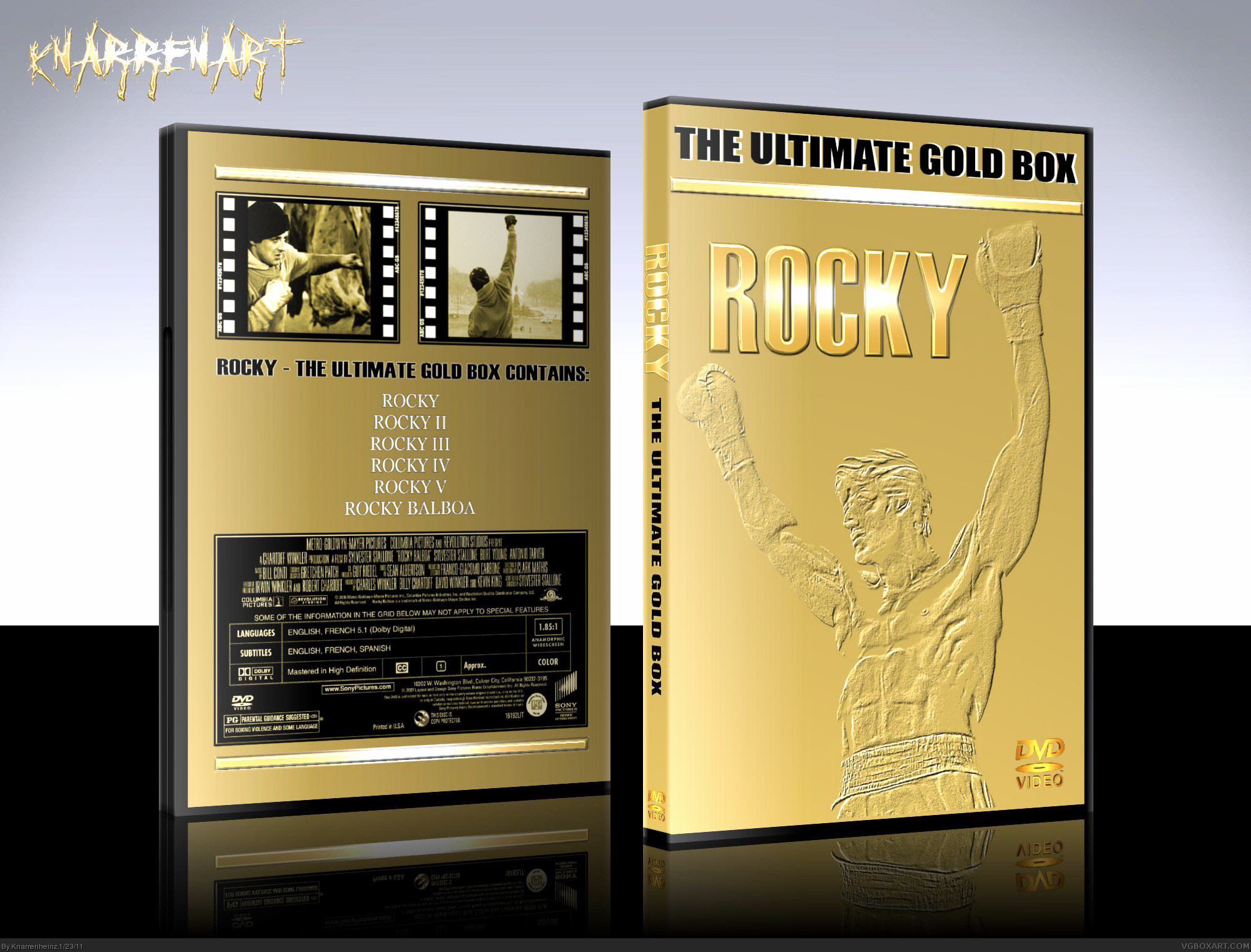 Rocky - The Ultimate Gold Box box cover