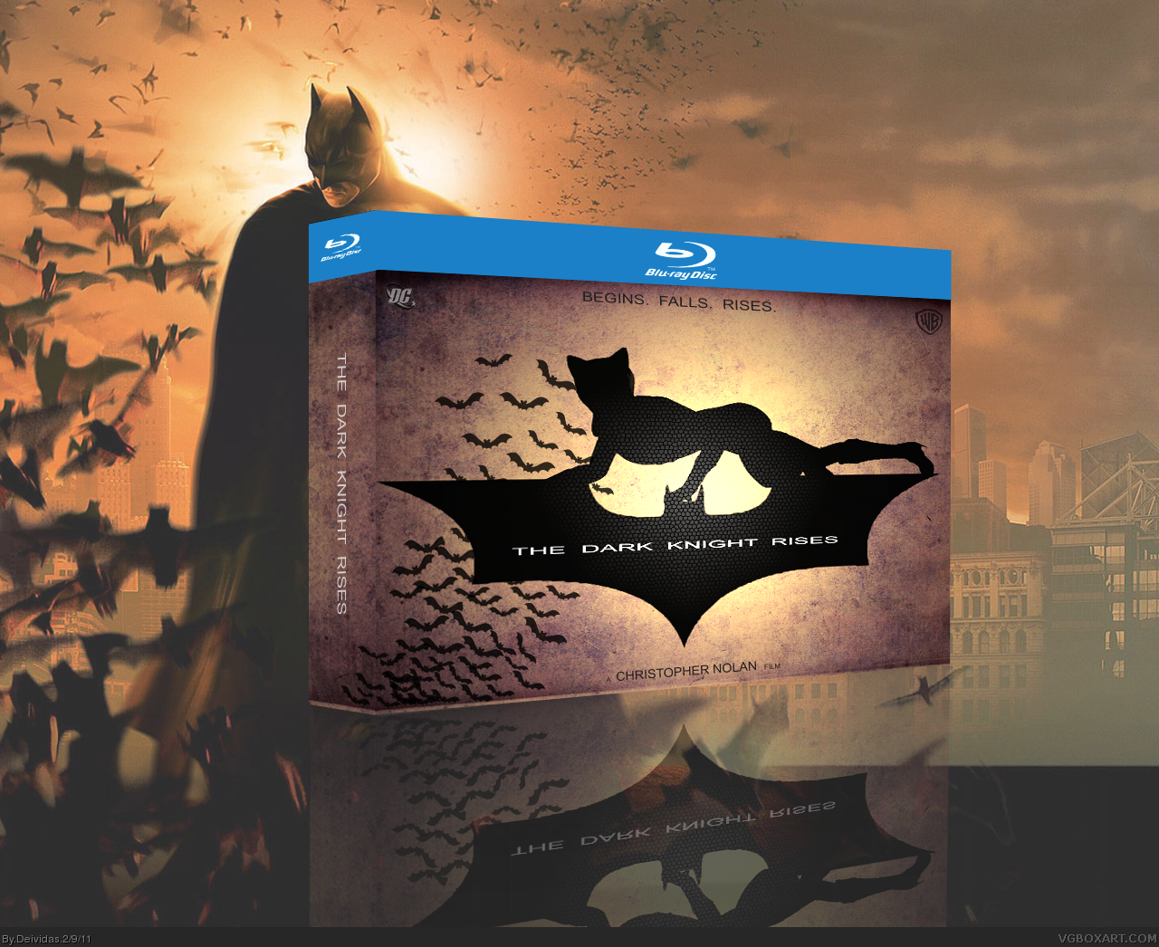 The Dark Knight Rises box cover