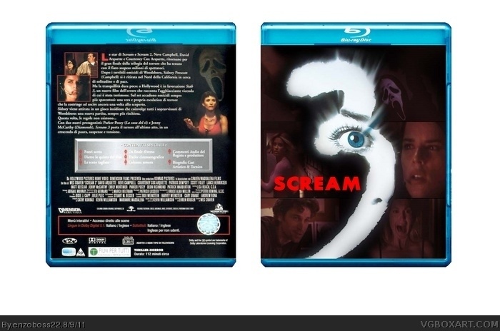 scream 3 box art cover