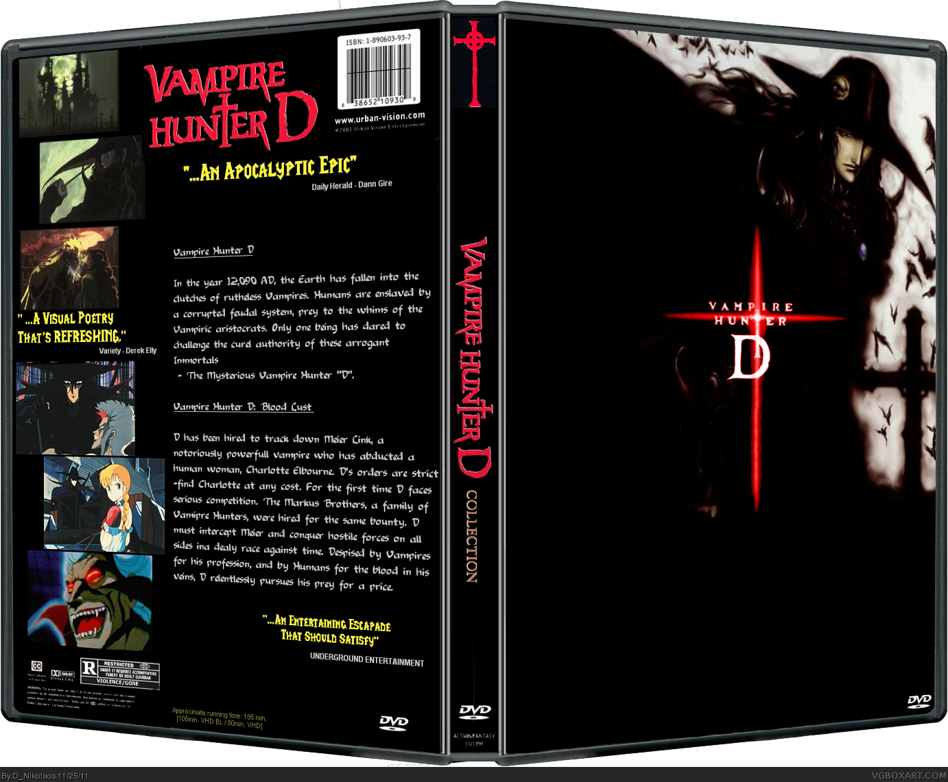 Vampire Hunter D box cover