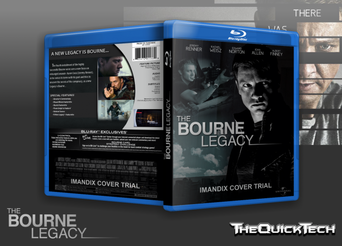 The Bourne Legacy box art cover