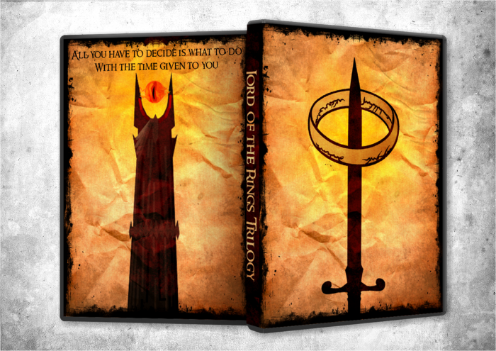 Lord of the Rings Trilogy box art cover
