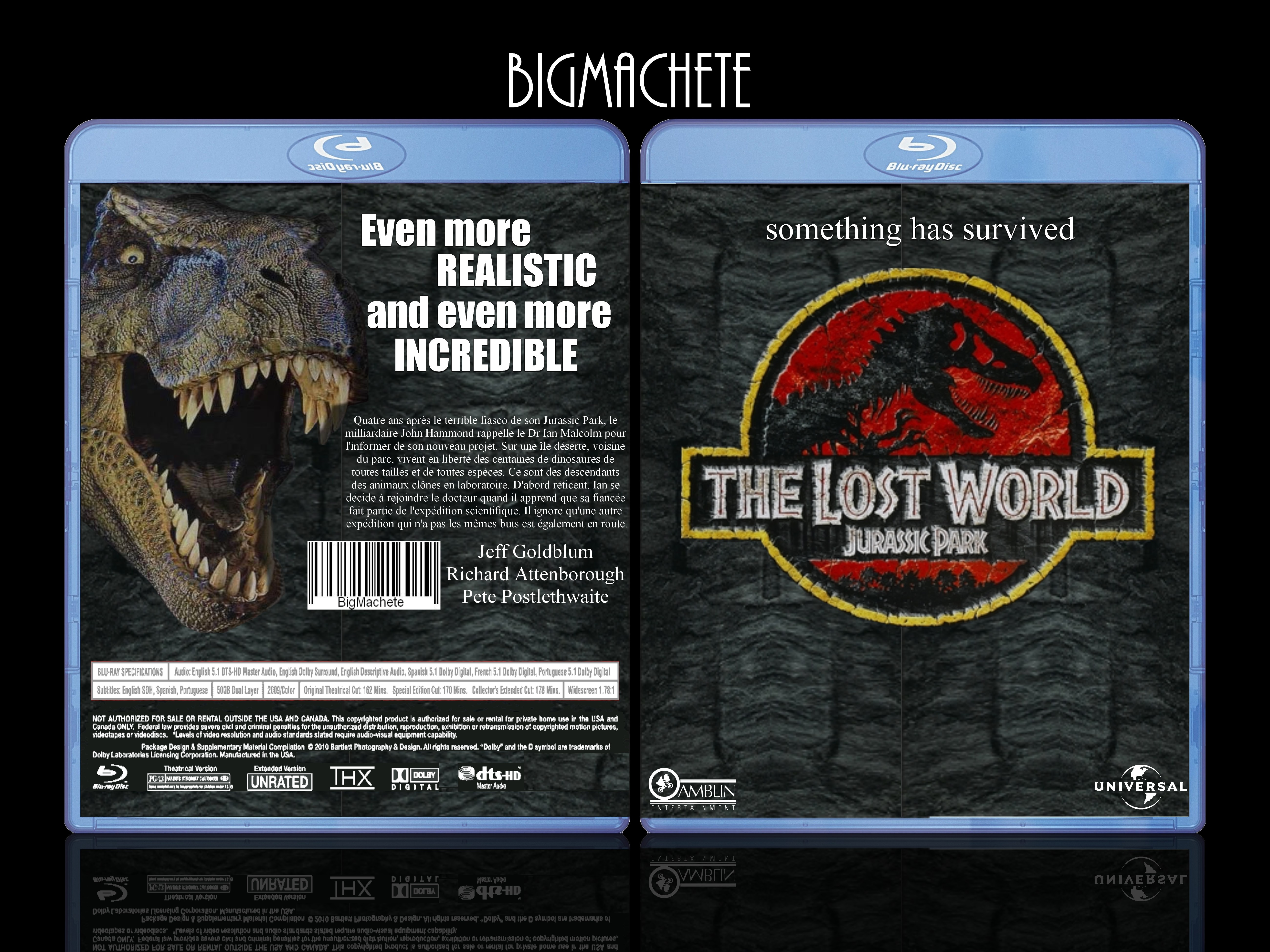 The Lost World: Jurassic Park box cover