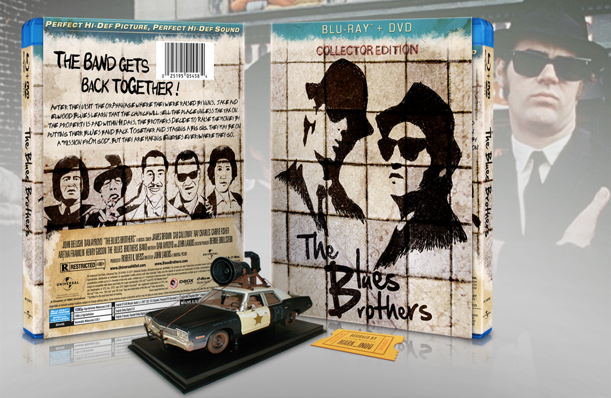 The Blues Brothers box cover