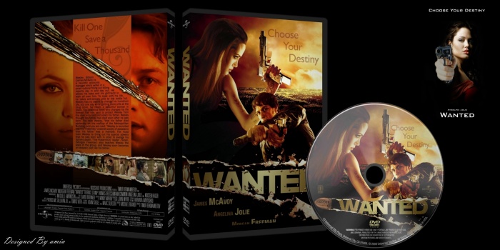 Wanted Movie box art cover