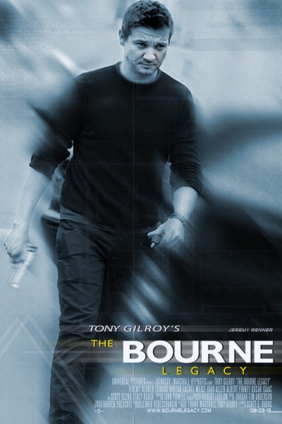 The Bourne Identity Poster box art cover