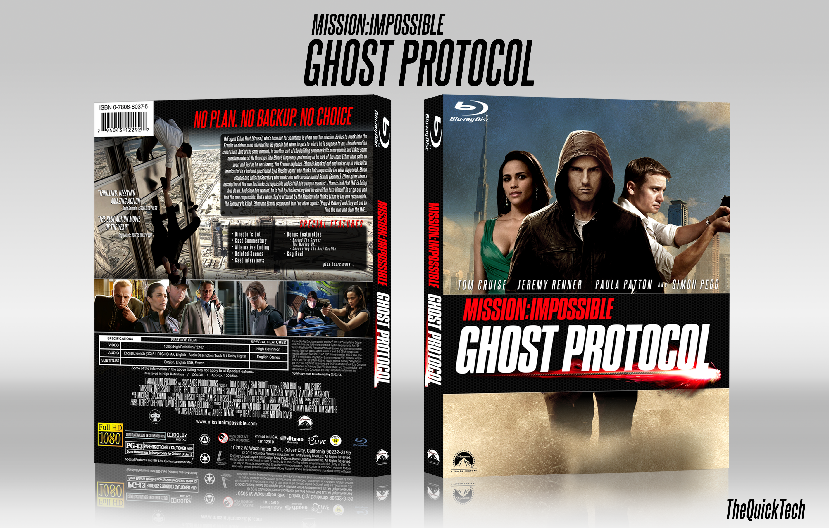 Mission Impossible: Ghost Protocol box cover