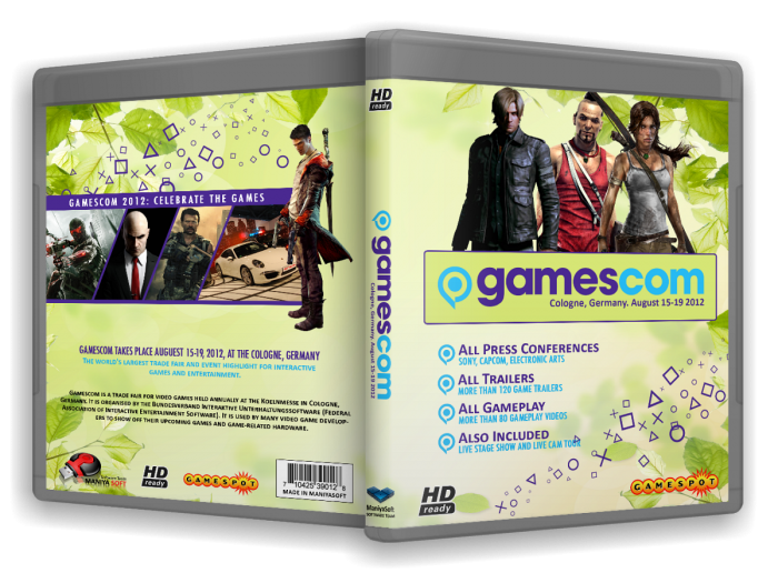 Gamescom 2012 box art cover