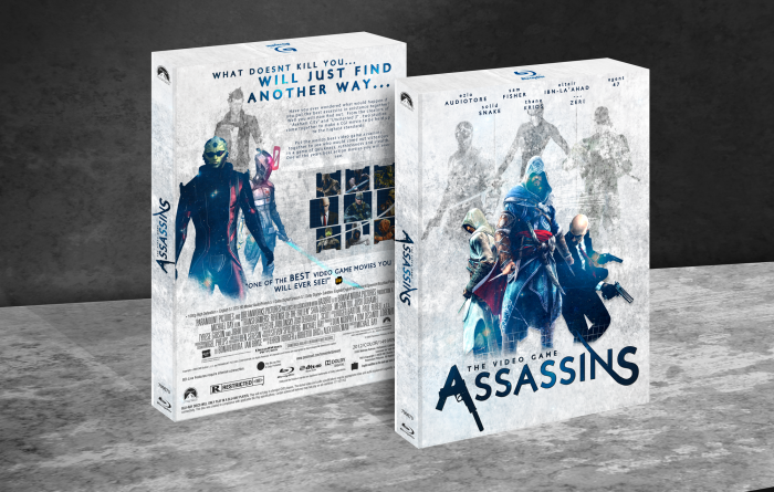 The Video Game Assassins box art cover