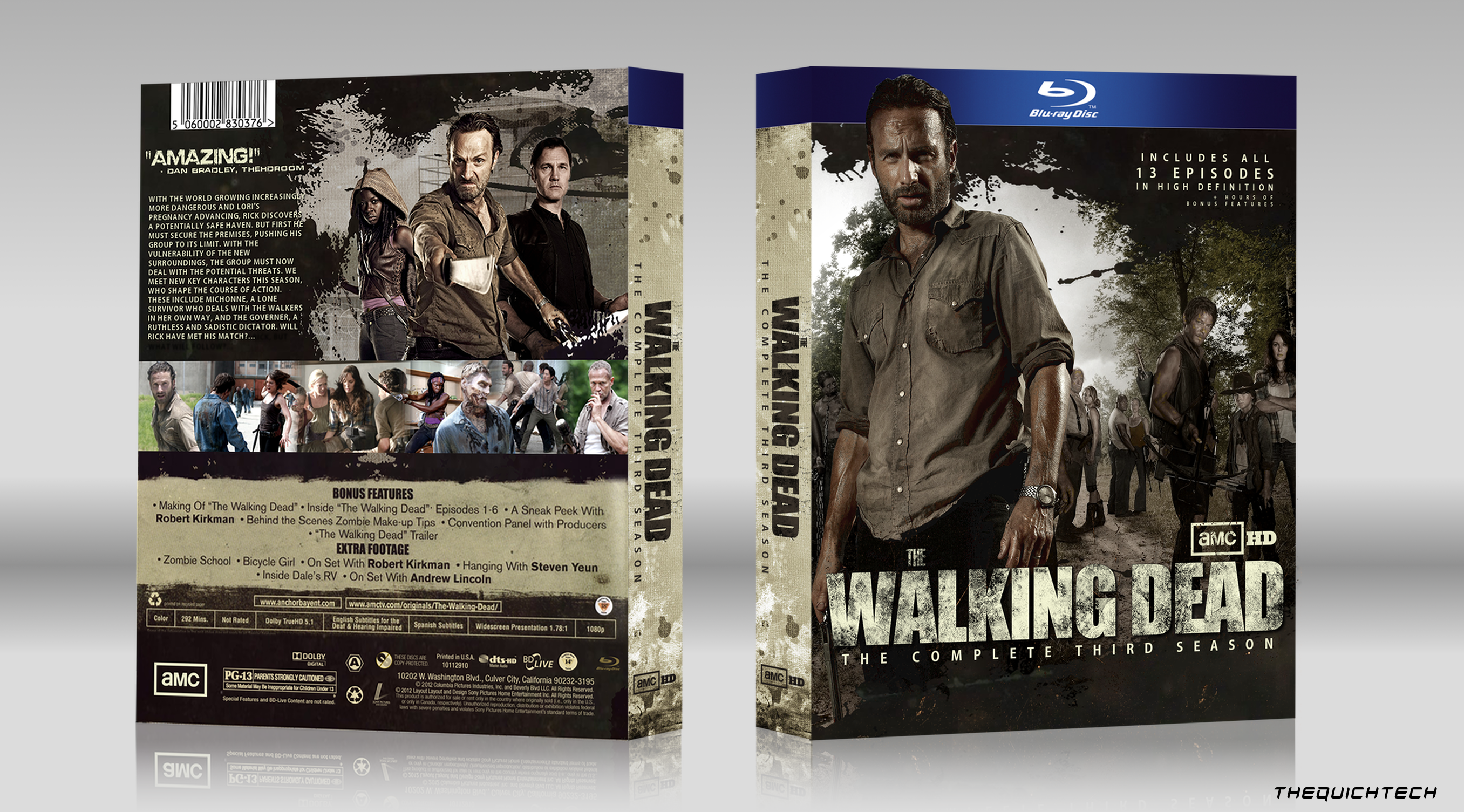 The Walking Dead: Season 3 box cover