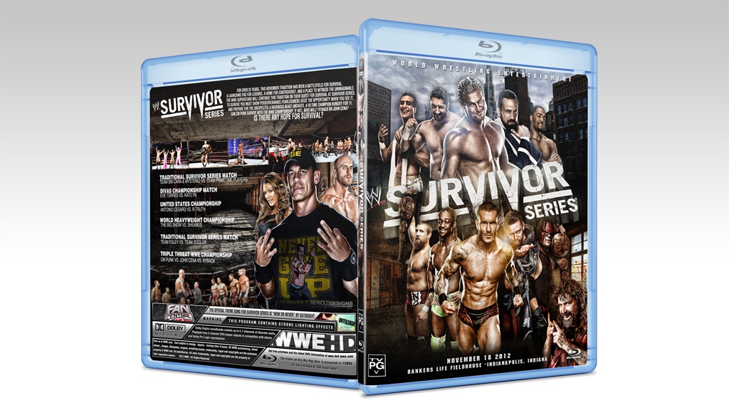 WWE Survivor Series 2012 box cover