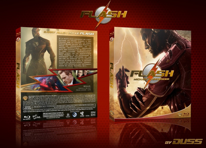 Flash the movie box art cover