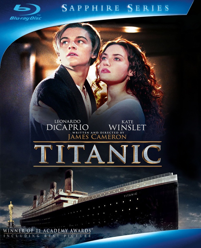 Titanic (1997) Sapphire Series box art cover