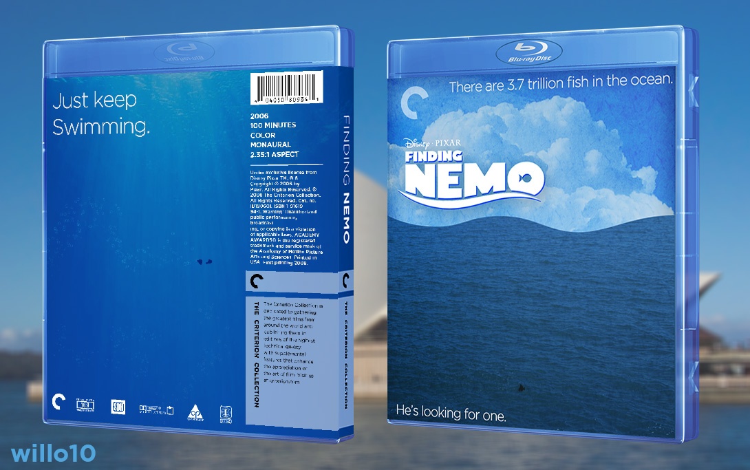 Finding Nemo box cover