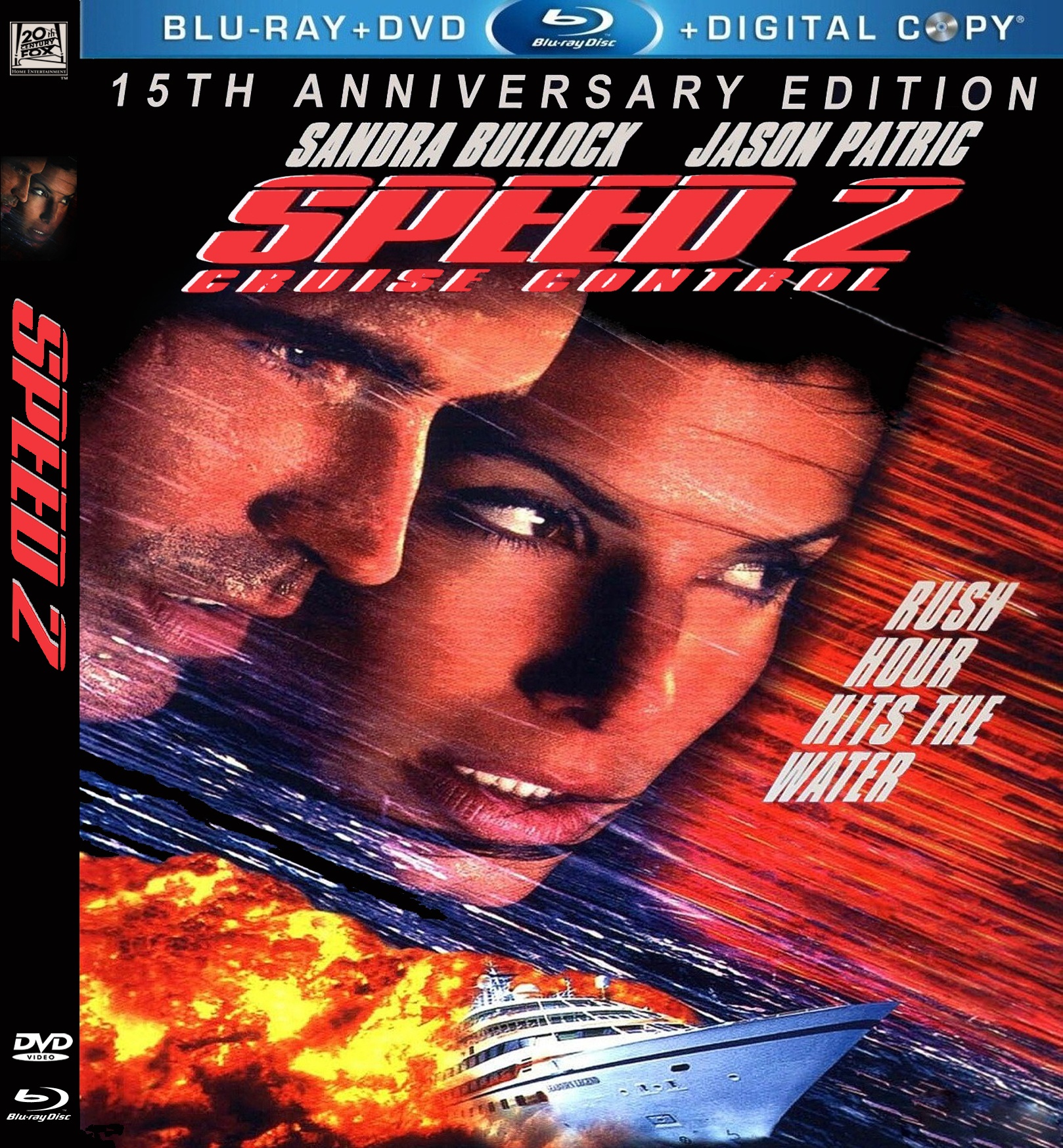 Speed 2: Cruise Control Blu-ray box cover