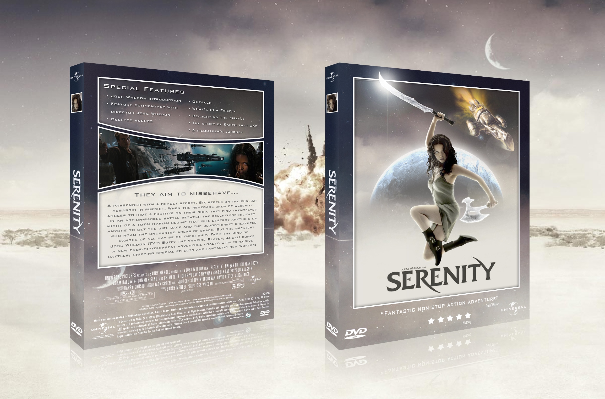 Serenity box cover