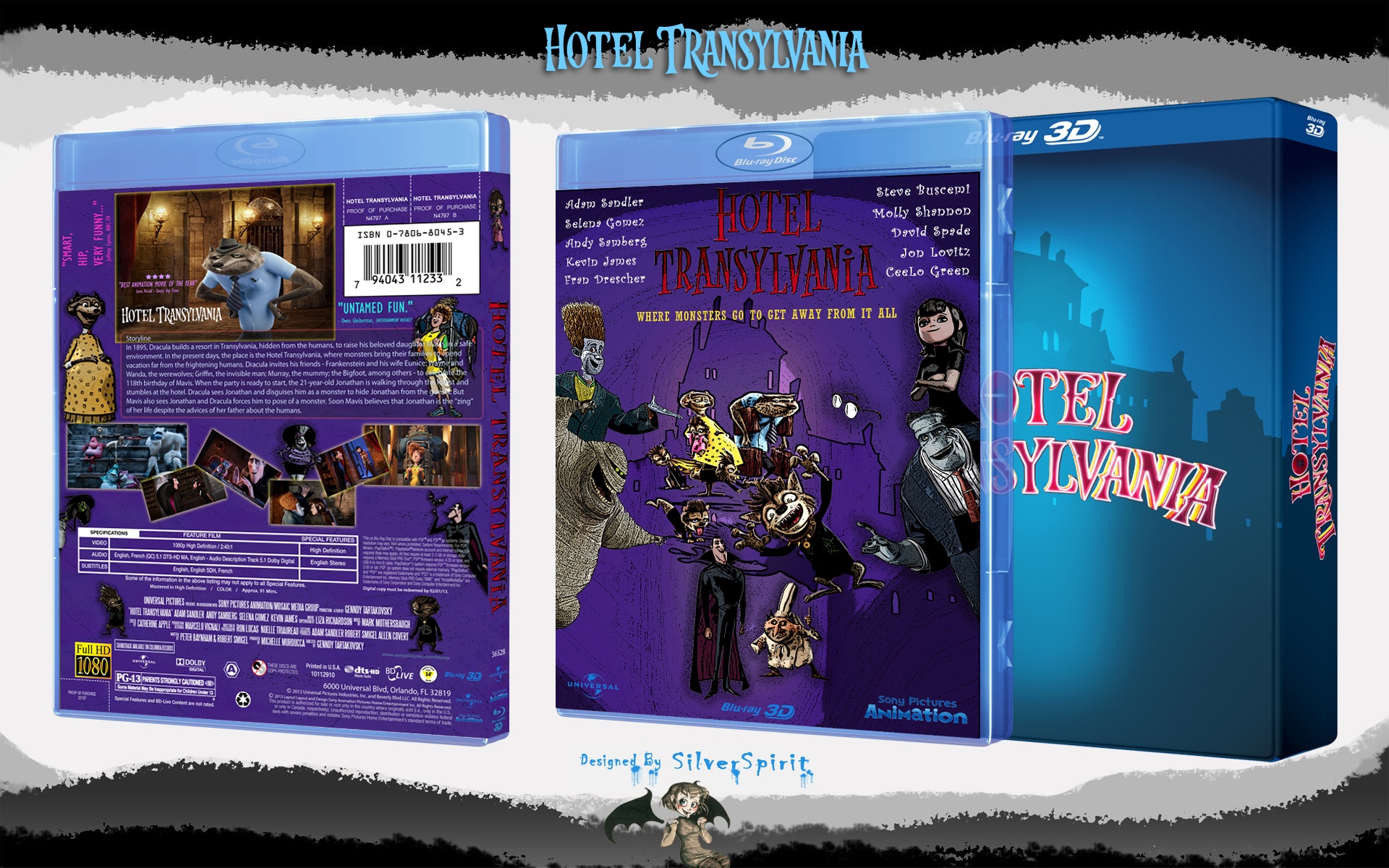 Hotel Transylvania box cover