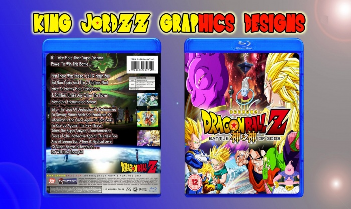 Dragonball Z: Battle Of Gods box art cover