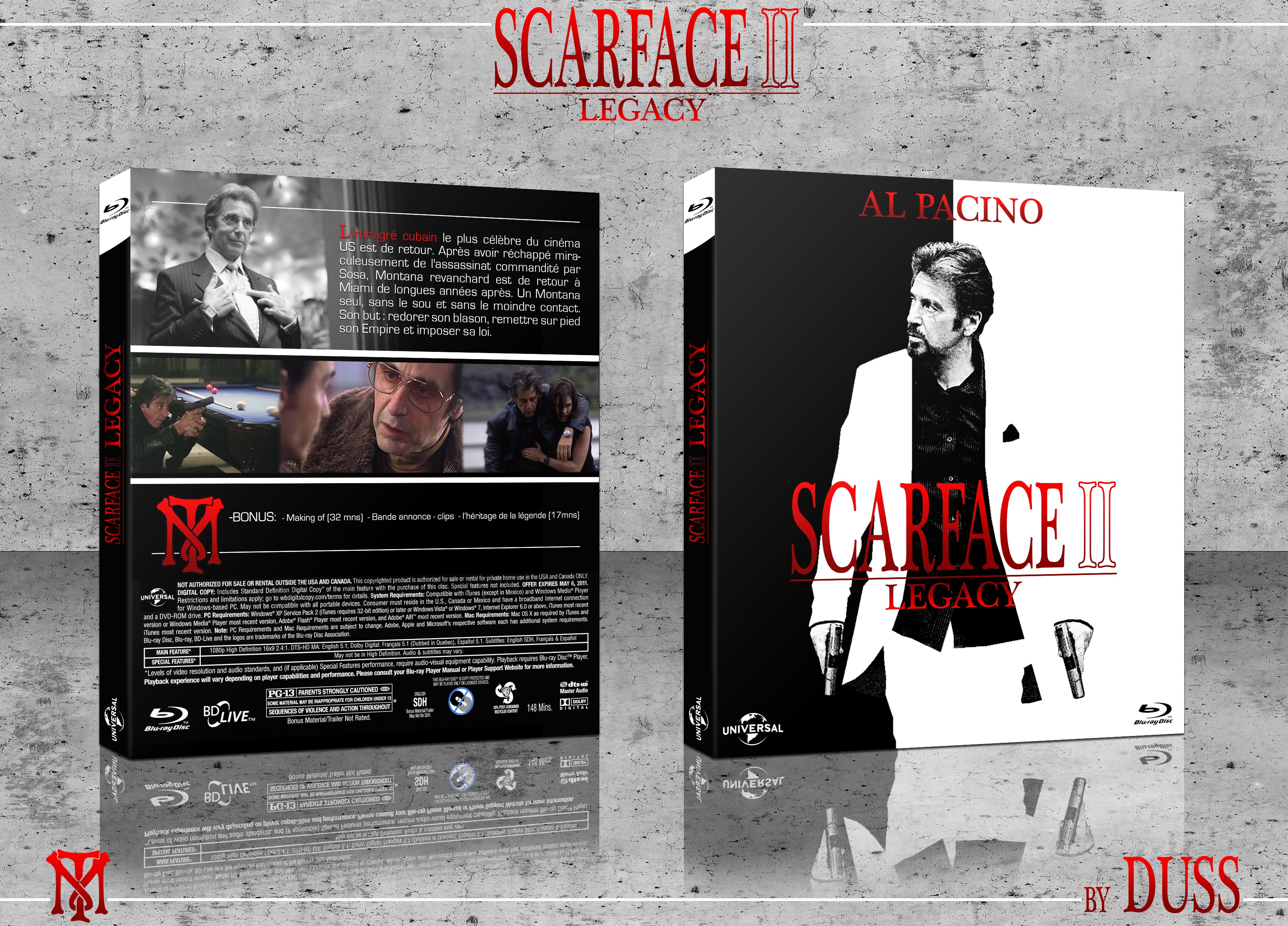 Scarface II box cover