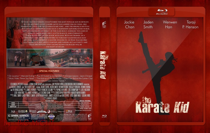 The Karate Kid 2010 box art cover