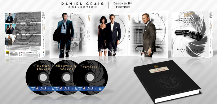 007: Daniel Craig Collection box art cover