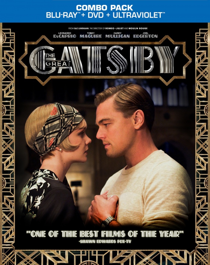 The Great Gatsby (2013) Blu-ray box art cover