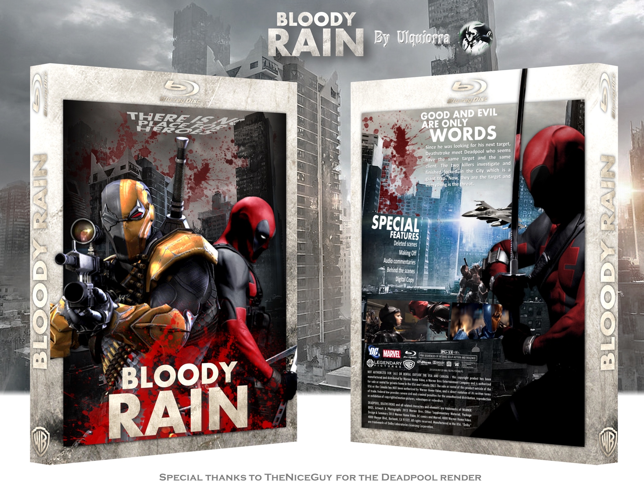 Bloody Rain box cover