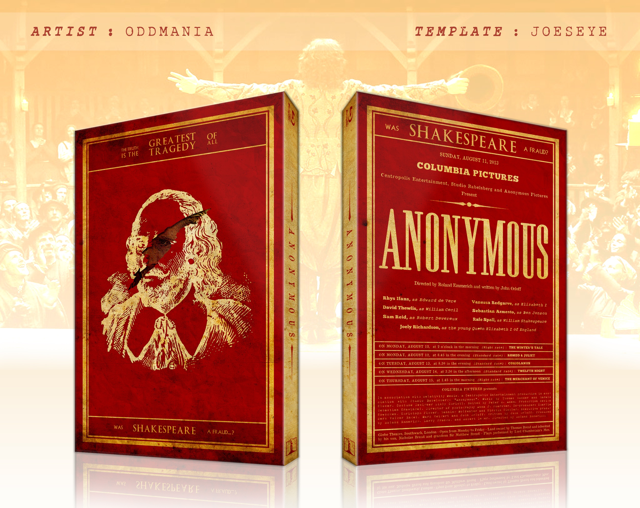 Anonymous box cover