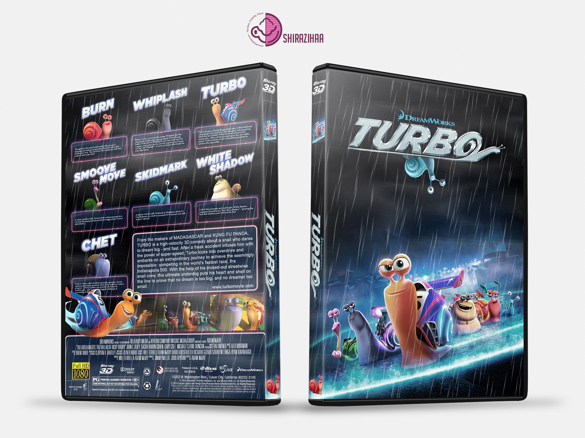 Turbo box cover