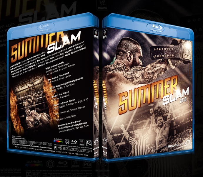 WWE - SummerSlam 2013 box art cover