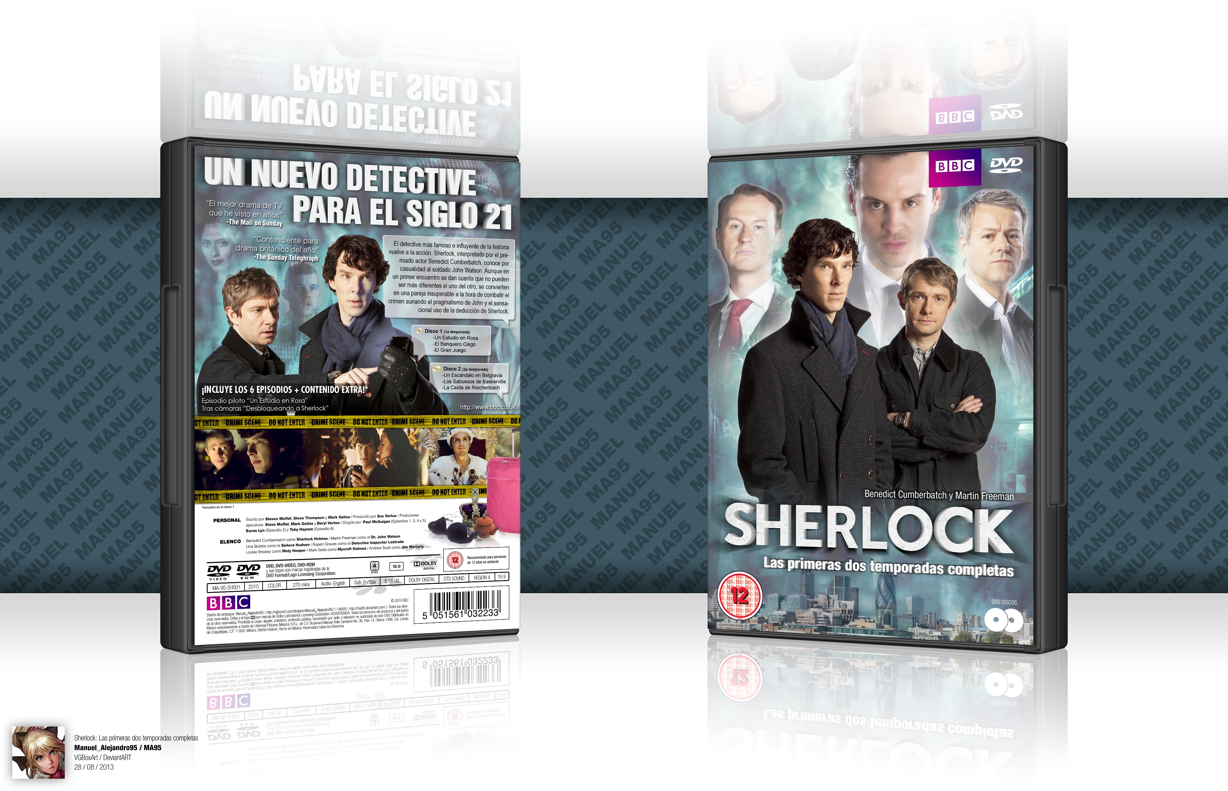 Sherlock box cover