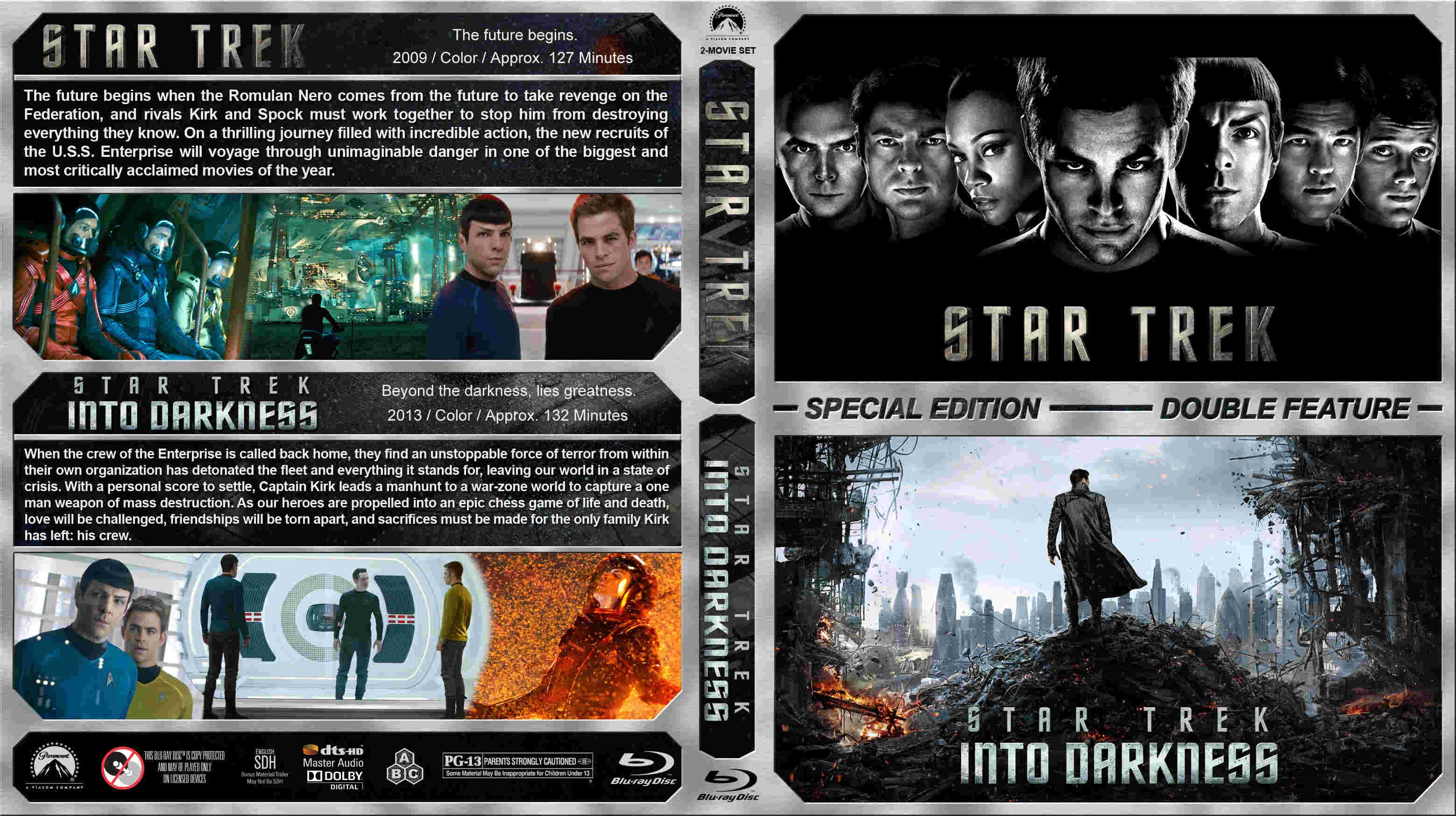 Star Trek Double Feature box cover