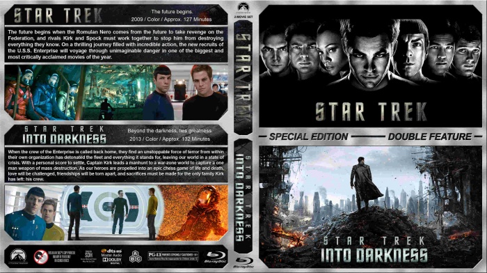 Star Trek Double Feature box art cover