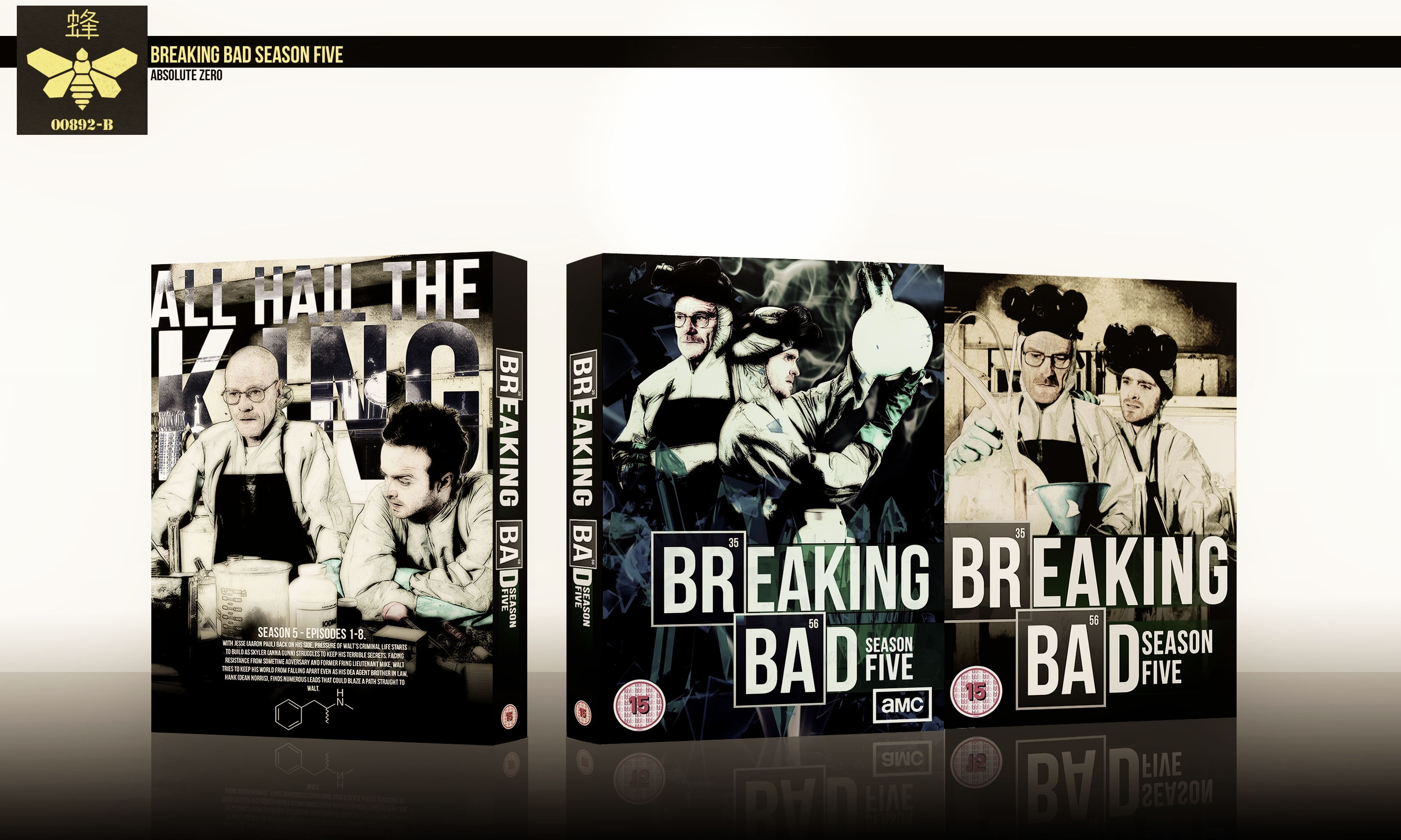 Breaking Bad Season Five box cover