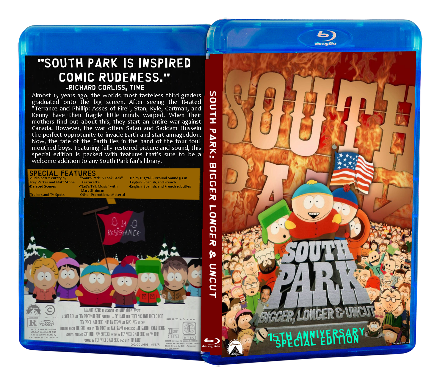 South Park: BL&U Special Edition box cover