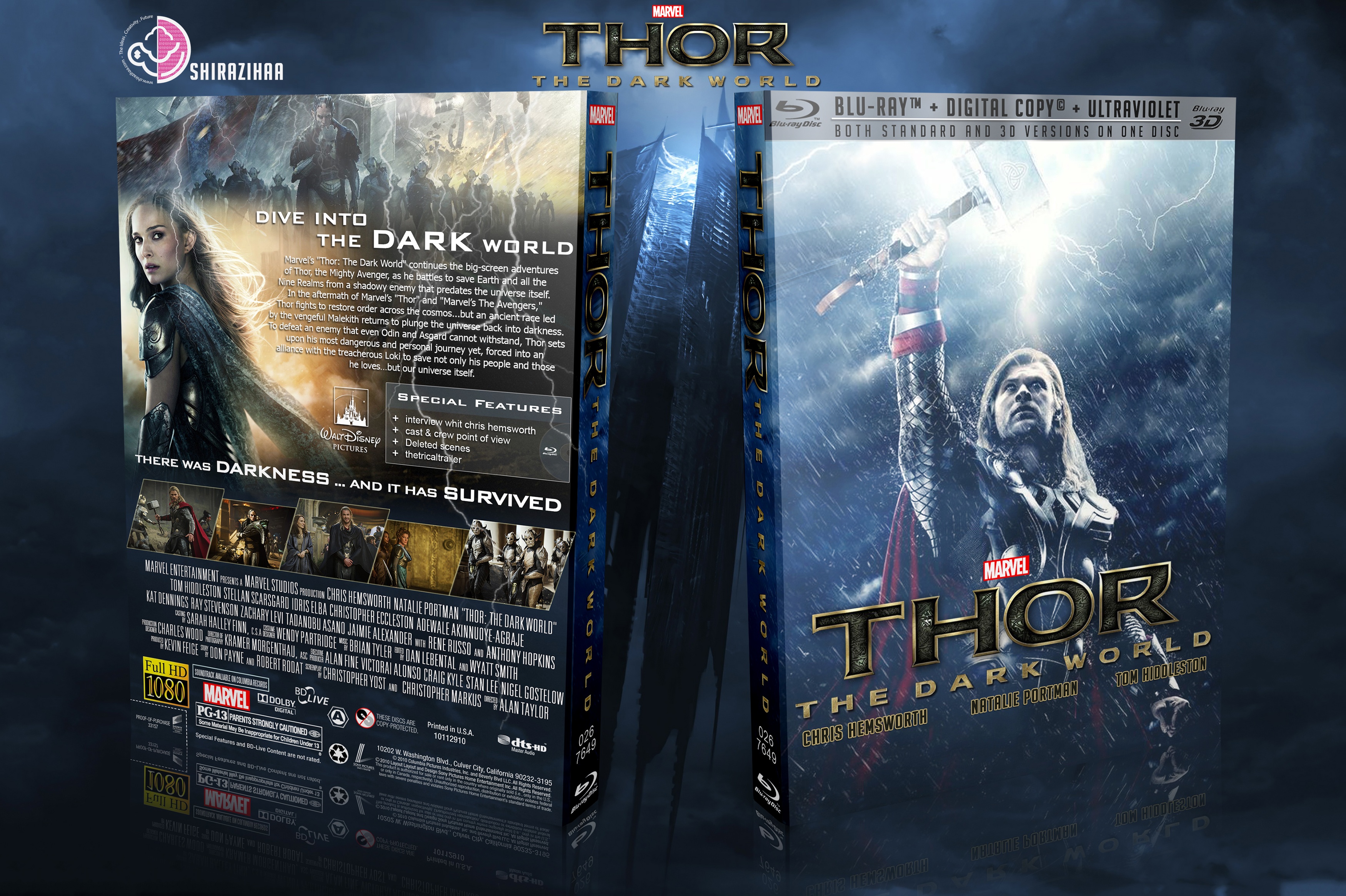 Thor: The Dark World box cover