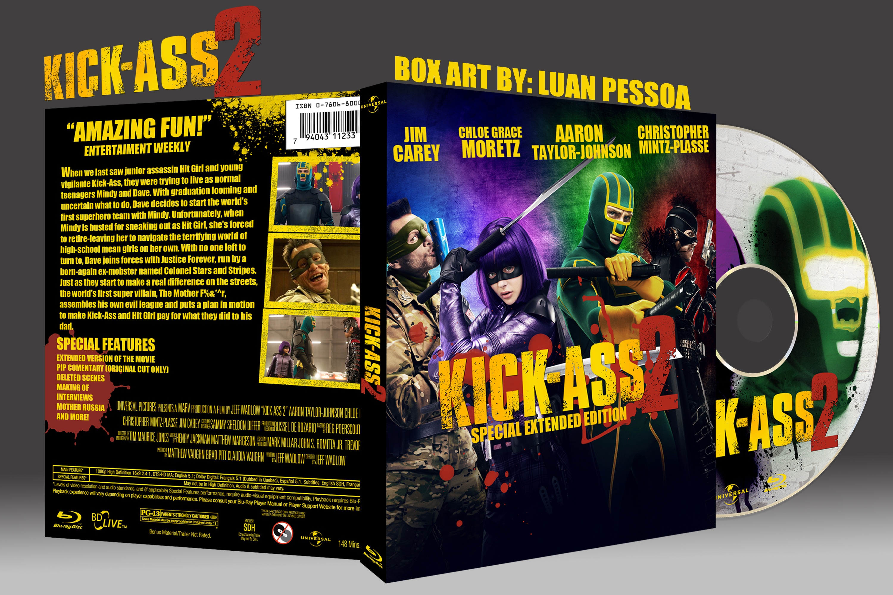 Kick-Ass 2 box cover