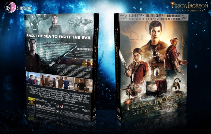 Percy Jackson: Sea of Monsters box art cover