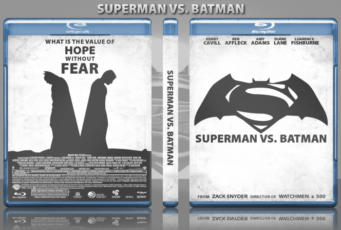 Superman vs. Batman box art cover