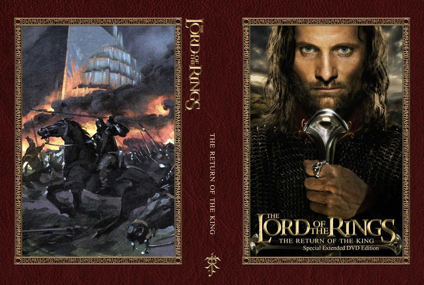 The Lord of the Rings: The Return of the King box cover