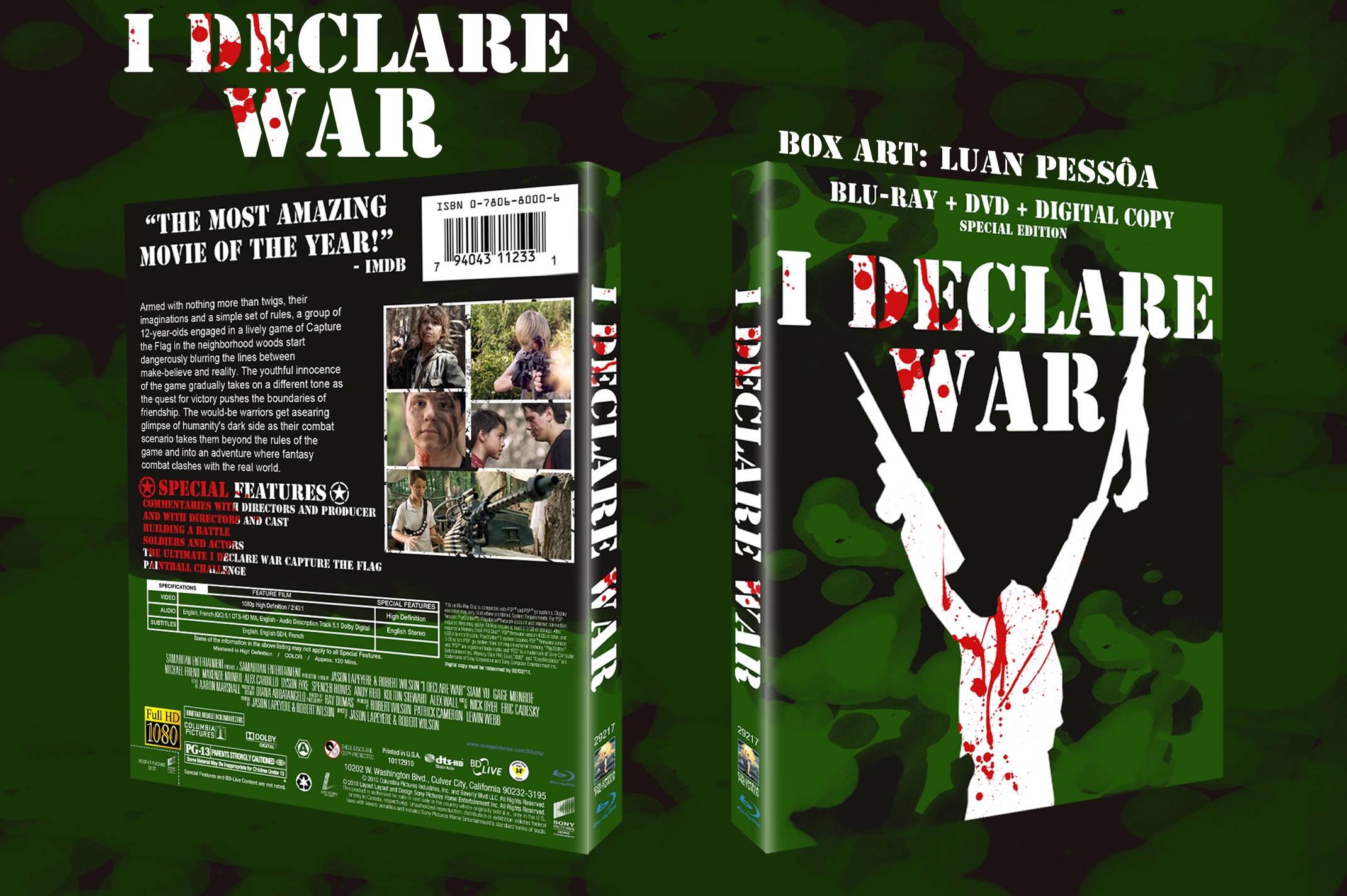 I Declare War box cover